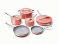 Caraway ceramic cookware & minis set in Perracotta.