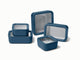 Caraway food storage set in Navy.