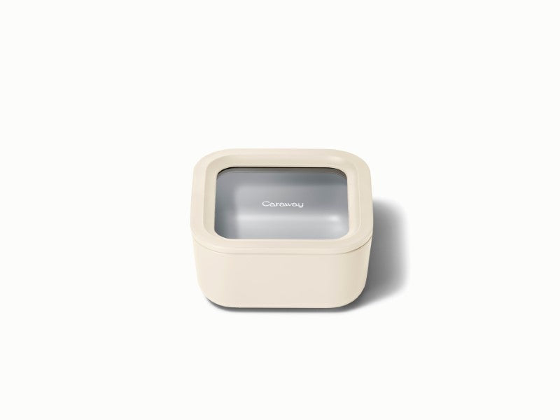 Caraway small storage container in Cream.