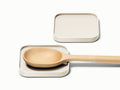 Caraway spoon rest set of 2 in Cream.