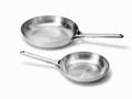 Caraway stainless steel fry pan duo bundle.