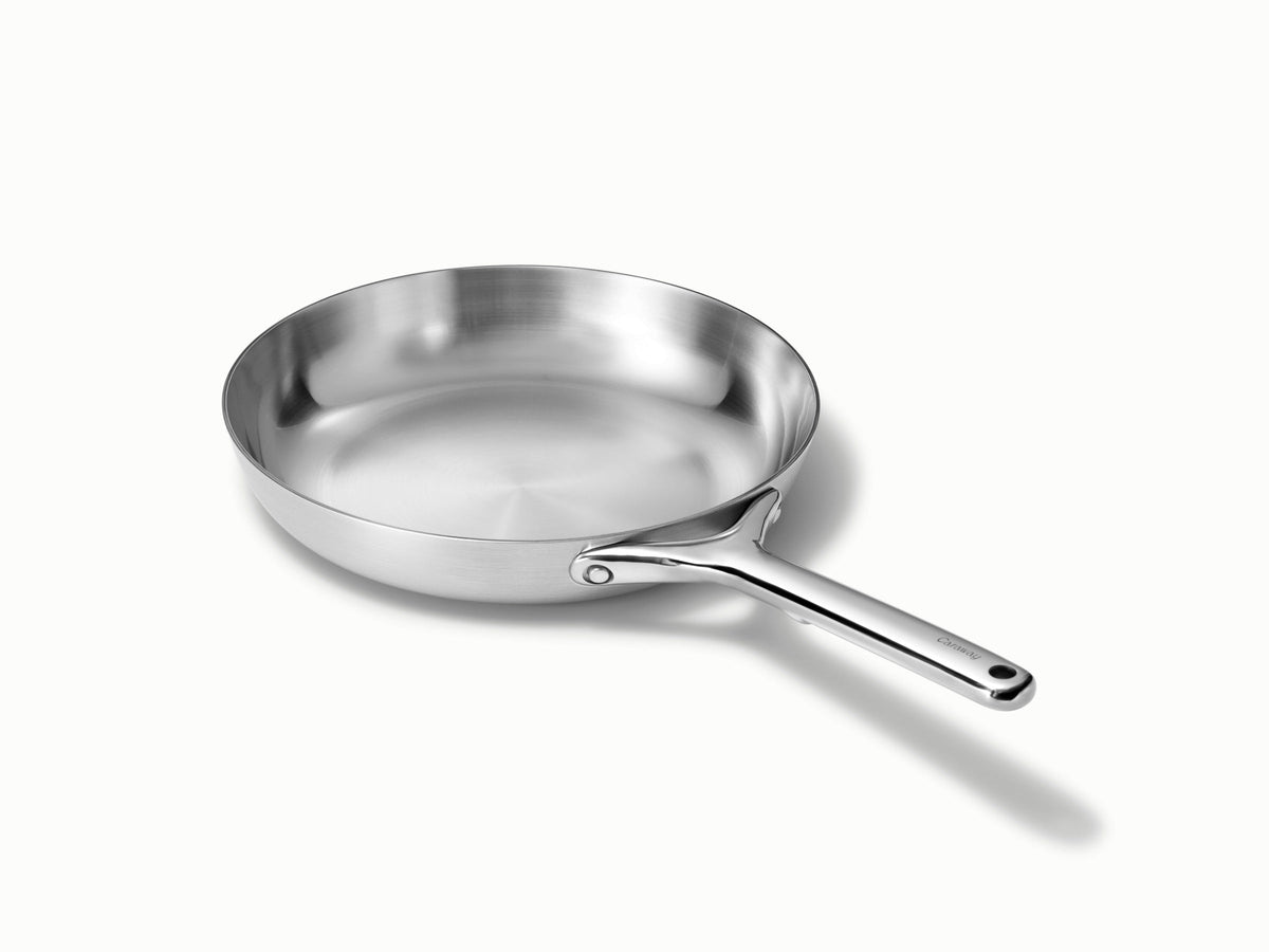 Caraway stainless steel fry pan.