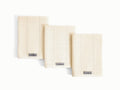 Caraway tea towels in Cream.